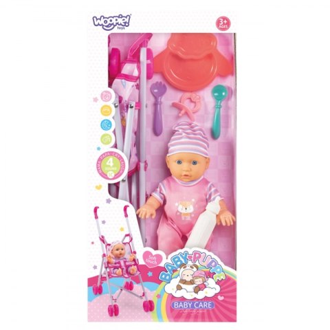 WOOPIE 50001 ROYAL Lalka Bobas z Wózkiem Opiekunka WOOPIE 50001 ROYAL Lalka Bobas z Wózkiem Opiekunka