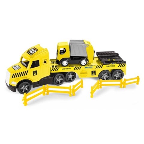 WADER 36441 Magic Truck Technik laweta ze śmieciarką WADER 36441 Magic Truck Technik laweta ze śmieciarką