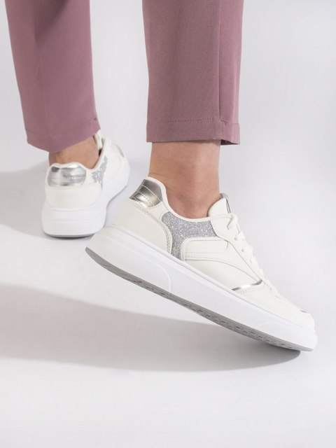 Sneakersy damskie białe - 36 Sneakersy damskie białe - 36