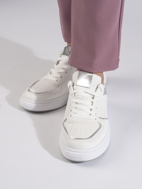 Sneakersy damskie białe - 36 Sneakersy damskie białe - 36
