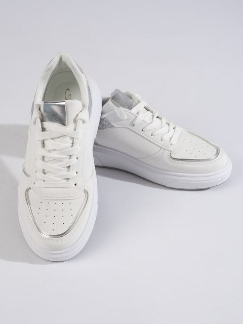 Sneakersy damskie białe - 36 Sneakersy damskie białe - 36
