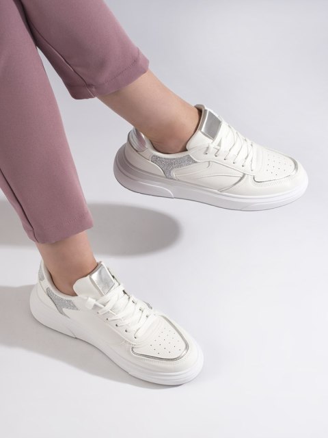 Sneakersy damskie białe - 36 Sneakersy damskie białe - 36