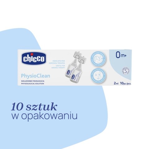 CHICCO 00010171020100 Izotoniczny roztwór soli fizjologicznej 2ml 10 sztuk CHICCO 00010171020100 Izotoniczny roztwór soli fizjologicznej 2ml 10 sztuk