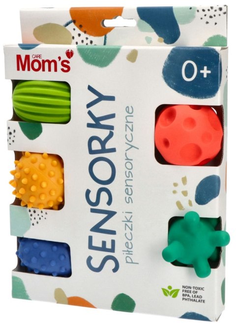 HENCZ 886 Piłeczki sensoryczne 5 szt pastelowe HENCZ 886 Piłeczki sensoryczne 5 szt pastelowe