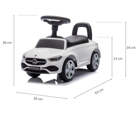 MILLY MALLY 6101 Pojazd Mercedes C-Class S White