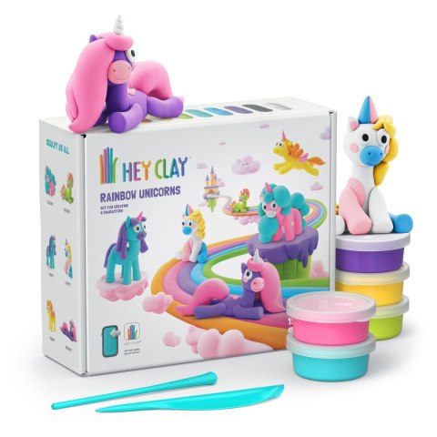 HEY CLAY HCL15028CEE Zestaw Jednorożec 15 pak