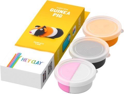HEY CLAY HCL30114CEE Figurka Puchate zwierzaki Świnka Morska 3 pak HEY CLAY HCL30114CEE Figurka Puchate zwierzaki Świnka Morska 3 pak
