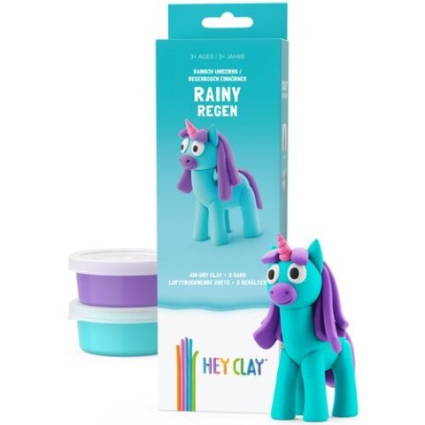 HEY CLAY HCL30140CEE Figurka Jednorożec Rainy 3 pak HEY CLAY HCL30140CEE Figurka Jednorożec Rainy 3 pak