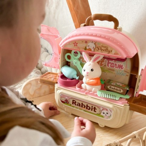 WOOPIE 50070 Królik w Plecaku 3w1 Domek i Farma WOOPIE 50070 Królik w Plecaku 3w1 Domek i Farma