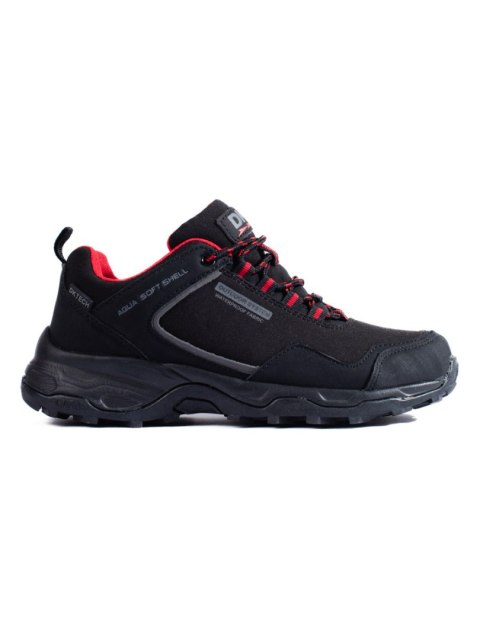 Buty trekkingowe damskie DK Waterproof czarne z czerwonymi wstawkami - 40 Buty trekkingowe damskie DK Waterproof czarne z czerwonymi wstawkami - 40