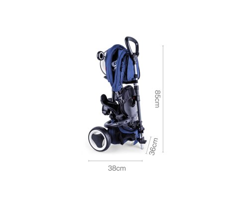 MILLY MALLY 3843 Qplay Rowerek trójkołowy Rito Plus blue MILLY MALLY 3843 Qplay Rowerek trójkołowy Rito Plus blue