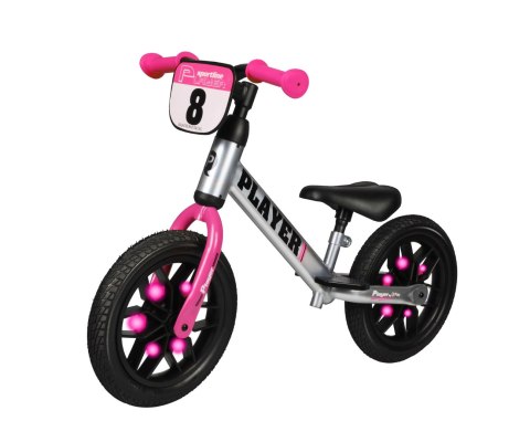 MILLY MALLY 4100 Qplay Rowerek biegowy Player pink MILLY MALLY 4100 Qplay Rowerek biegowy Player pink