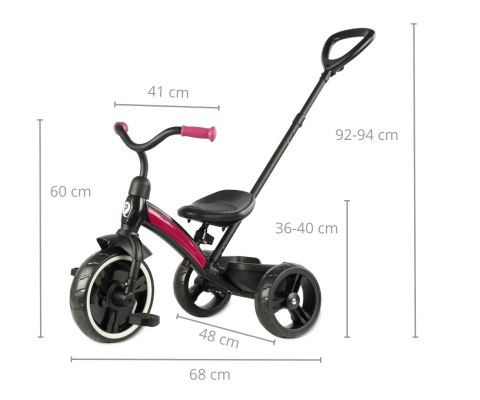 MILLY MALLY 5693 Qplay Rowerek trójkołowy Elite Plus rose MILLY MALLY 5693 Qplay Rowerek trójkołowy Elite Plus rose