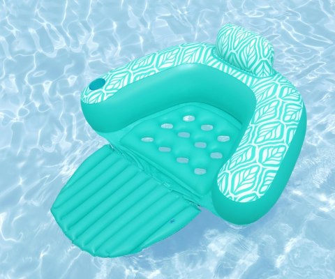 BESTWAY 43719 Fotel-leżak do pływania z oparciem Miętowy 1,45x1,2 BESTWAY 43719 Fotel-leżak do pływania z oparciem Miętowy 1,45x1,2