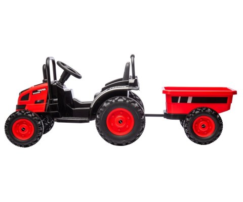 MILLY MALLY 5741 Pojazd na akumulator Traktor z przyczepą Farmer Red
