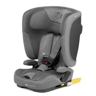 KINDERKRAFT Fotelik samochodowy FIX2GO i-Size 76-150cm grey