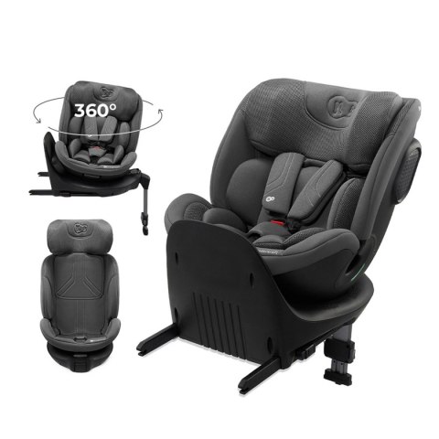 KINDERKRAFT Fotelik samochodowy XRIDER 2 i-Size grey KINDERKRAFT Fotelik samochodowy XRIDER 2 i-Size grey