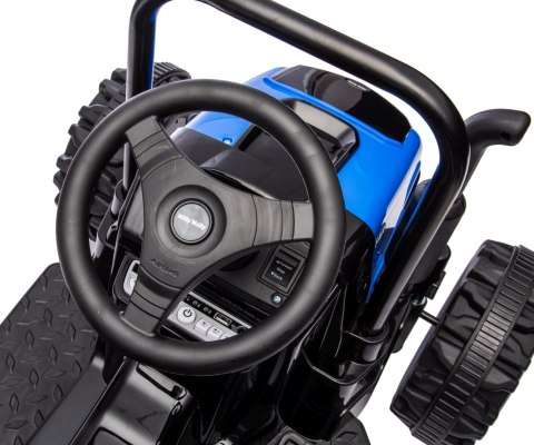 MILLY MALLY 5742 Pojazd na akumulator Traktor z przyczepą Farmer Blue