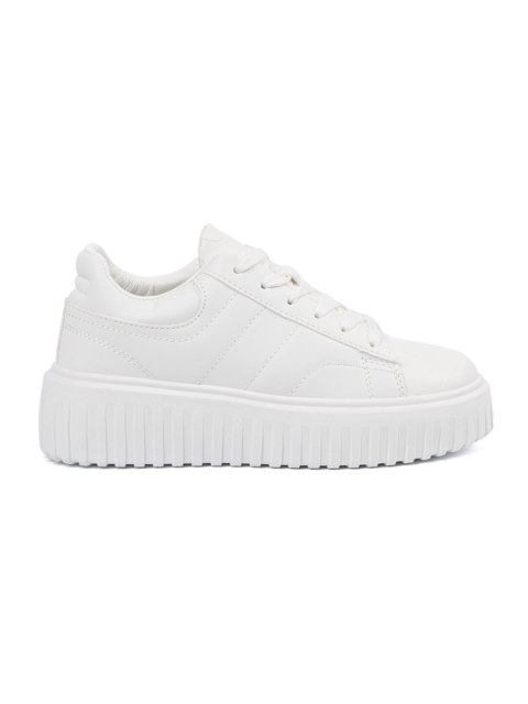Białe sneakersy damskie - 41 Białe sneakersy damskie - 41