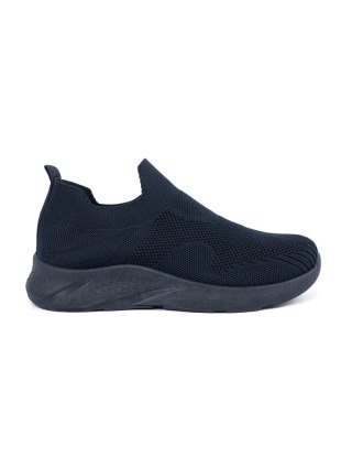 Damskie wsuwane buty sportowe granatowe - 39