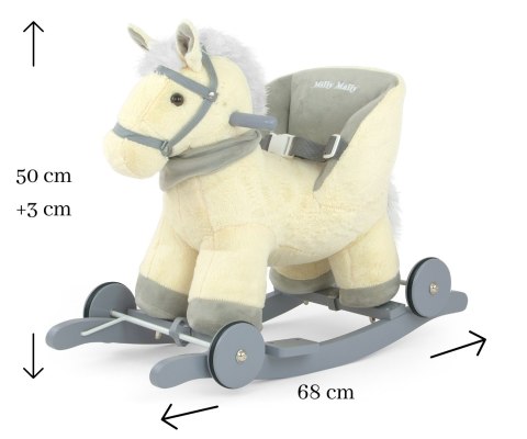 MILLY MALLY 2195 Koń POLLY beige