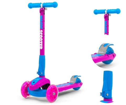 MILLY MALLY 2691 Hulajnoga SCOOTER Magic Pink-Blue MILLY MALLY 2691 Hulajnoga SCOOTER Magic Pink-Blue