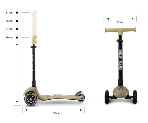 MILLY MALLY 6250 Scooter Sparky champagn MILLY MALLY 6250 Scooter Sparky champagn