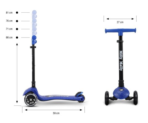 MILLY MALLY 6251 Scooter Sparky blue MILLY MALLY 6251 Scooter Sparky blue