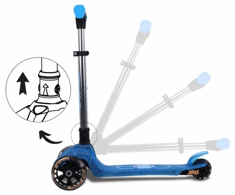 MILLY MALLY 6256 Scooter Jelly blue