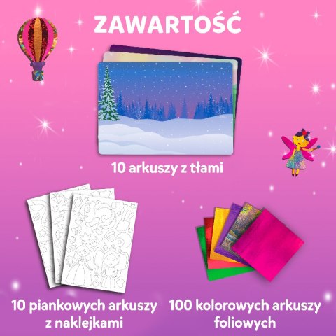 TREFL 62602 Skillmatics Foil Fun Zestaw kreatywny Jednorożce i Księżniczki TREFL 62602 Skillmatics Foil Fun Zestaw kreatywny Jednorożce i Księżniczki