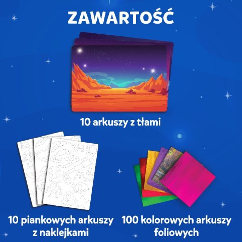 TREFL 62603 Skillmatics Foil Fun Zestaw kreatywny Kosmos TREFL 62603 Skillmatics Foil Fun Zestaw kreatywny Kosmos