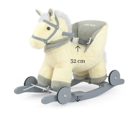 MILLY MALLY 2195 Koń POLLY beige