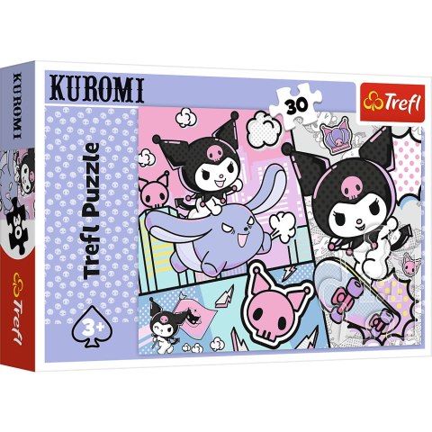 TREFL 18325 Puzzle 30 Zabawy z Kuromi TREFL 18325 Puzzle 30 Zabawy z Kuromi