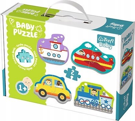 TREFL 36075 Puzzle Baby Classic Pojazdy transportowe 1+ TREFL 36075 Puzzle Baby Classic Pojazdy transportowe 1+