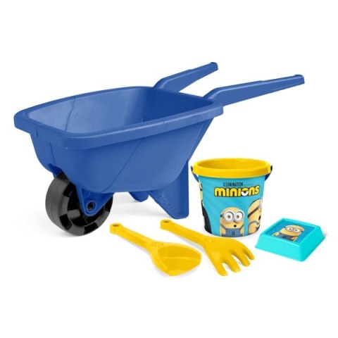 WADER 82281 Minions wózek z kompletem do piasku WADER 82281 Minions wózek z kompletem do piasku