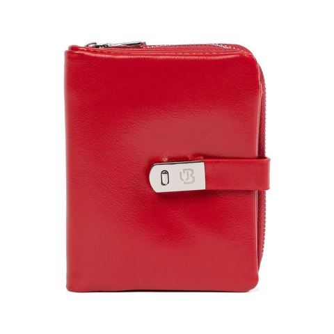 Czerwony elegancki portfel damski - one size Czerwony elegancki portfel damski - one size