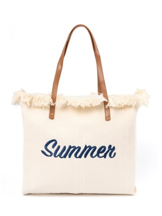 Torebka plażowa z napisem Summer - one size