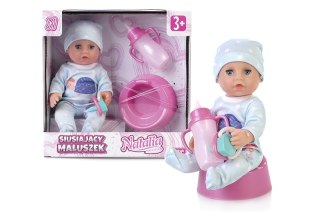 ARTYK 122187 Lalka NATALIA siusiający maluszek 17 cm