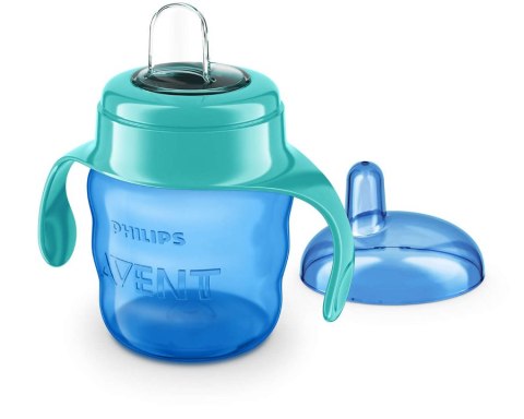 AVENT SCF551/05 Kubek z ustnikiem 6+ 200ml niebieski AVENT SCF551/05 Kubek z ustnikiem 6+ 200ml niebieski