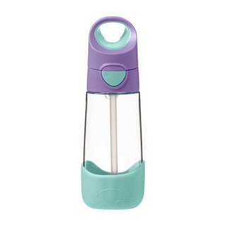 B.BOX BB500303 Butelka tritanowa ze słomką 450 ml Lilac Pop