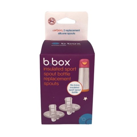 B.BOX BB501000 Ustniki zapasowe do bidonu termicznego sportowego 500 ml 2 szt B.BOX BB501000 Ustniki zapasowe do bidonu termicznego sportowego 500 ml 2 szt