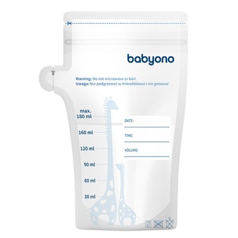 B.O.1084 Woreczki do przechowywania pokarmu 180ml.30szt. B.O.1084 Woreczki do przechowywania pokarmu 180ml.30szt.