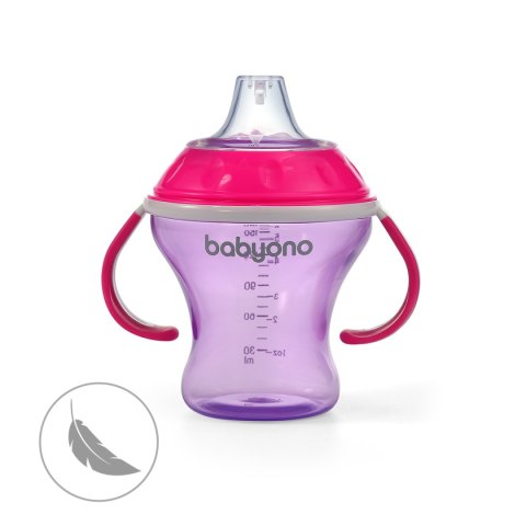 B.O.1456/02 Kubek niekapek z miękkim ustnikiem 180 ml B.O.1456/02 Kubek niekapek z miękkim ustnikiem 180 ml