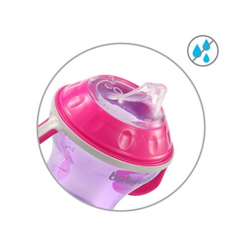 B.O.1456/02 Kubek niekapek z miękkim ustnikiem 180 ml B.O.1456/02 Kubek niekapek z miękkim ustnikiem 180 ml