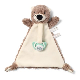 B.O.739 Przytulanka z zawieszką do smoczka OTTER MAGGIE