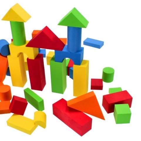 BAM BAM 301694 Klocki piankowe 46el. BAM BAM 301694 Klocki piankowe 46el.
