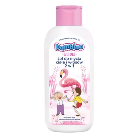 BAMBINO 83671 Żel do mycia ciała i włosów 2w1 400ml BAMBINO 83671 Żel do mycia ciała i włosów 2w1 400ml