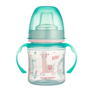 CANPOL 35/207 Kubek treningowy EasyStart 120ml - Sweet fun zielony