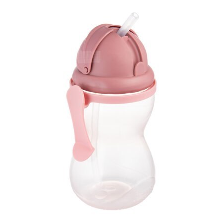 CANPOL 56/113 Bidon ze składaną rurką silikonową 370 ml różowy 2 CANPOL 56/113 Bidon ze składaną rurką silikonową 370 ml różowy 2