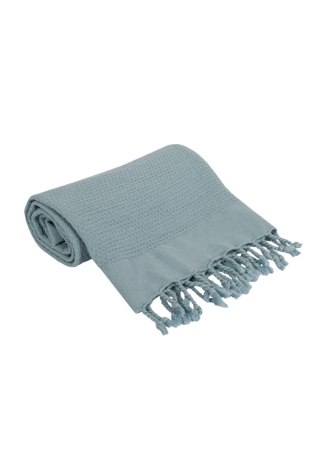 CEBA 869-000-160 Kocyk wielofunkcyjny bawełniany denim (90x85) blue GRATIS składana mata do przewijania 60x40 Rowanberry